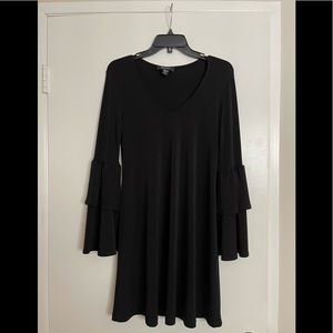 Karen Kane Black Dress with 3/4” sleeve NWOT